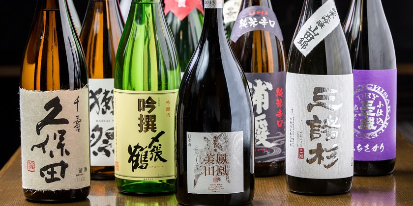 うなぎに合う日本酒や焼酎なども多数ご用意しております。